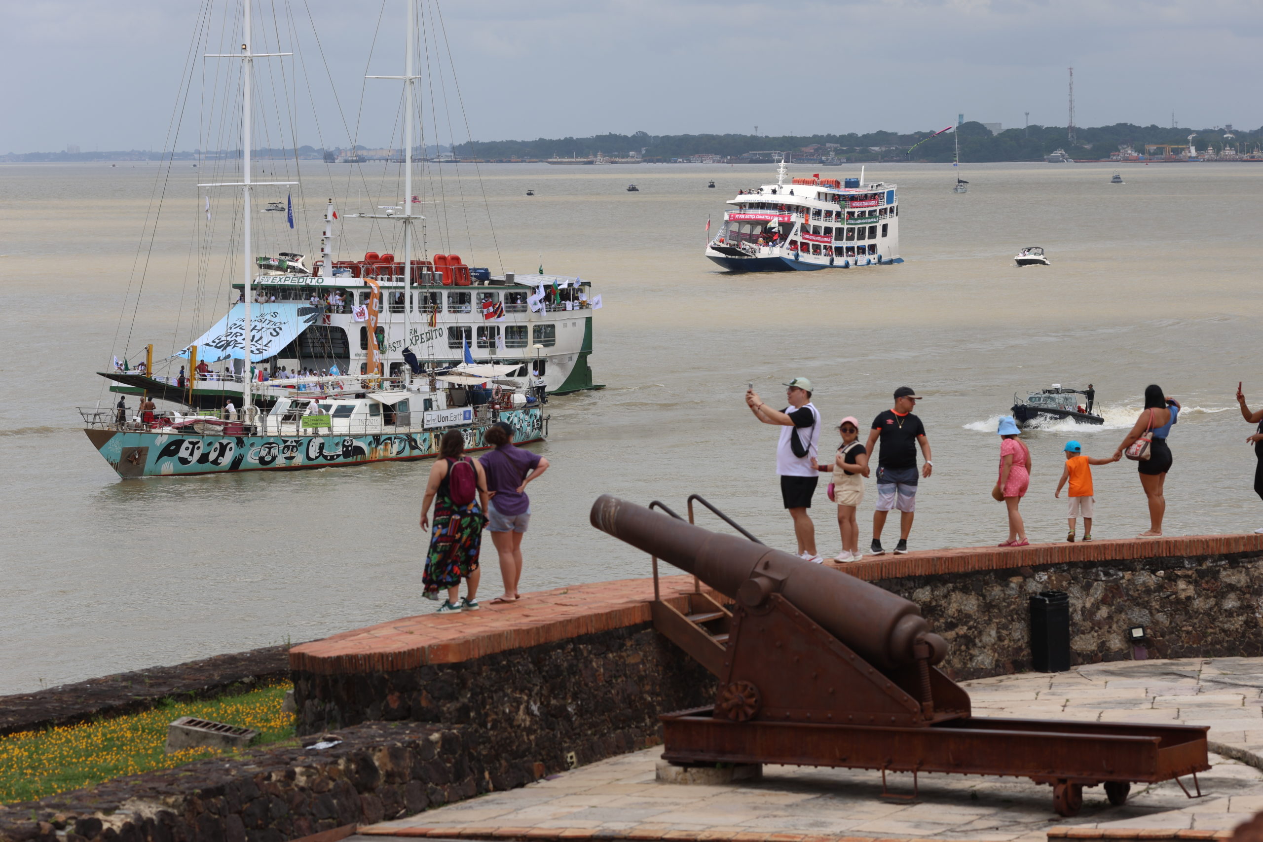 Barqueata em Bel&eacute;m