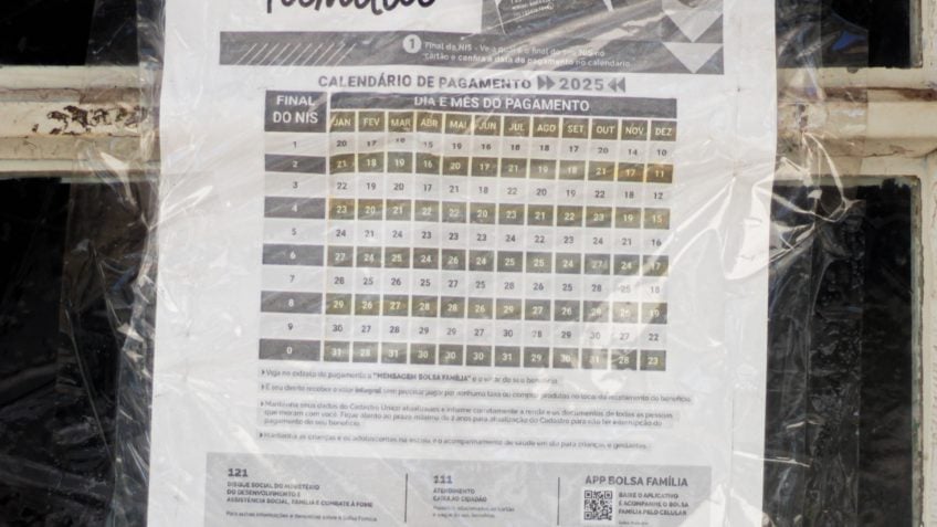 Informa&ccedil;&otilde;es referentes ao pagamento do Bolsa Fam&iacute;lia ficam na porta do centro