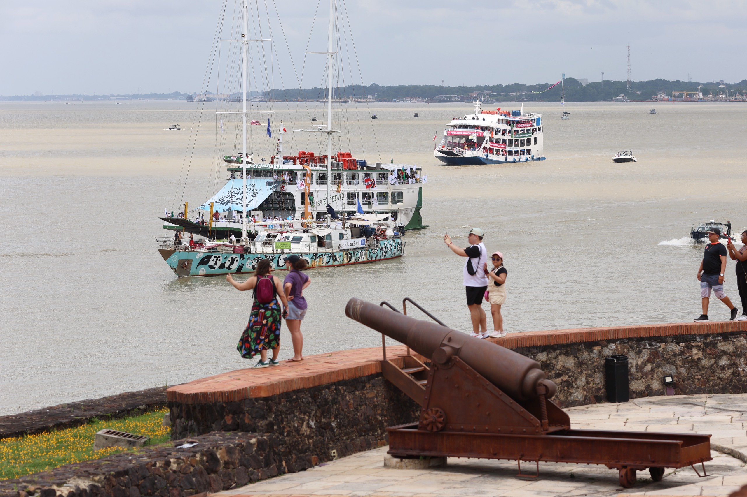 Barqueata em Bel&eacute;m