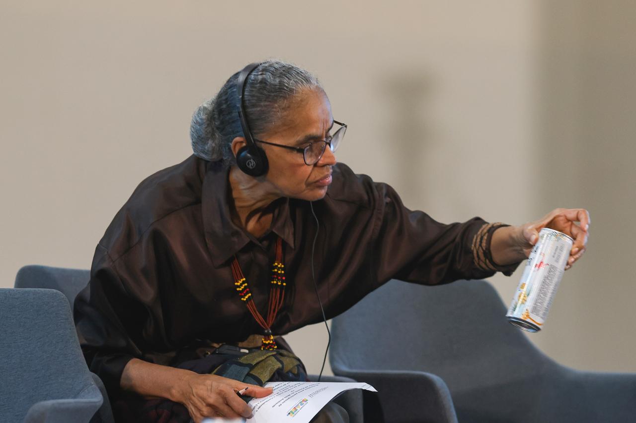 A ministra do Meio Ambiente, Marina Silva 