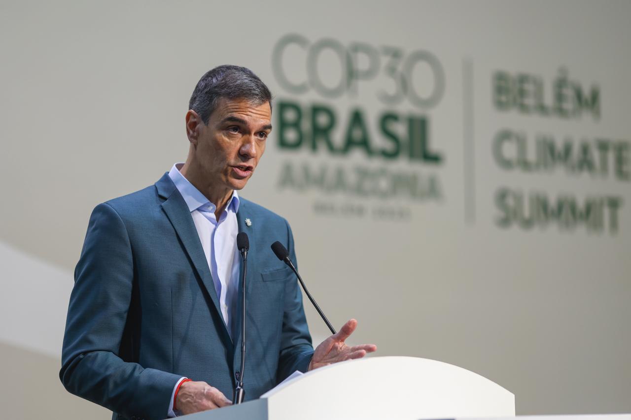 O premi&ecirc; da Espanha, Pedro S&aacute;nchez, afirmou que a lideran&ccedil;a do Brasil na COP30 &eacute; inspiradora 