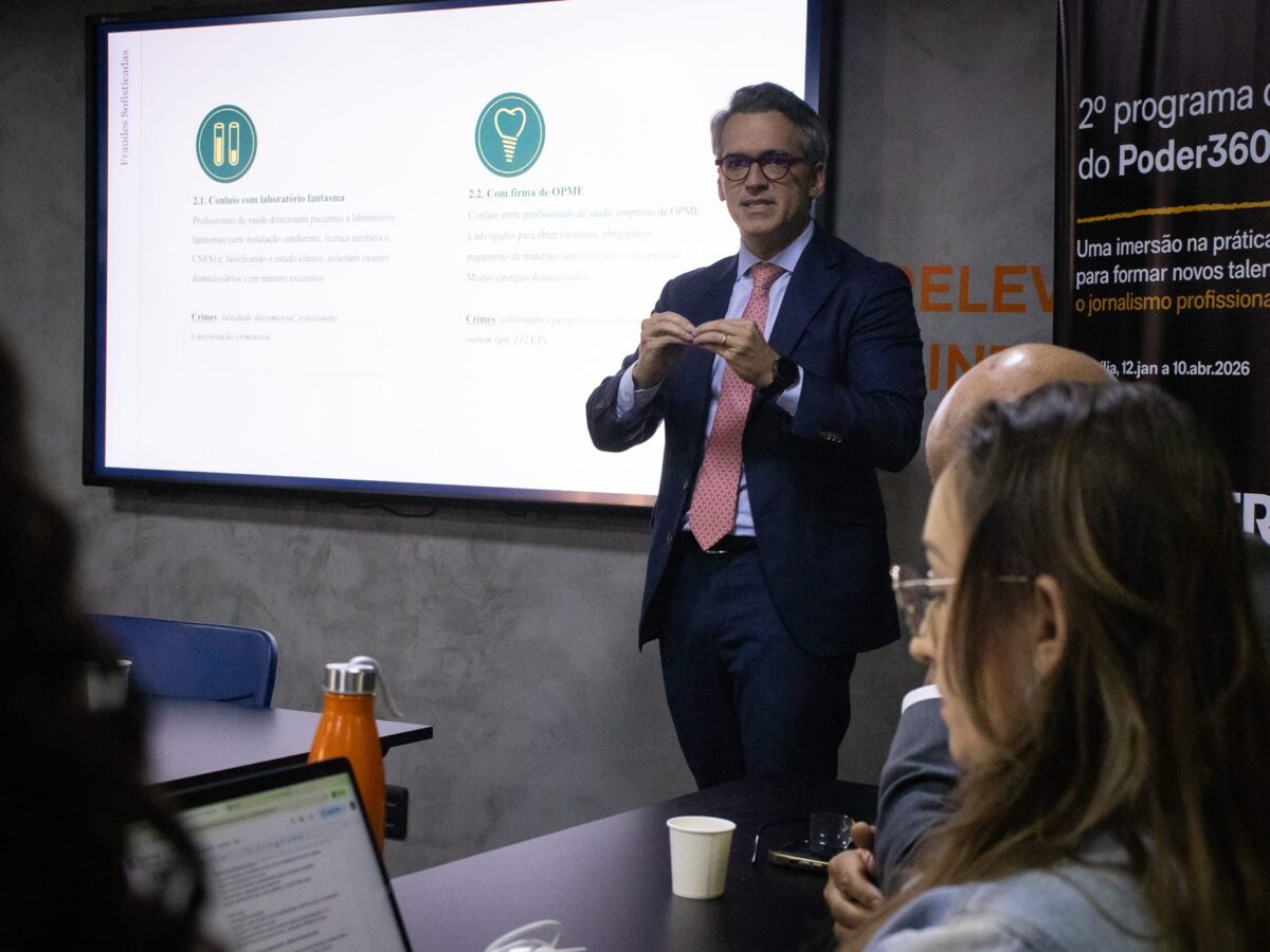 Especialistas da saúde suplementar falam aos trainees do Poder360