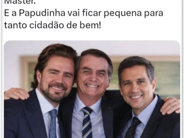 Justiça manda petista se retratar por montagem com Bolsonaro e Vorcaro
