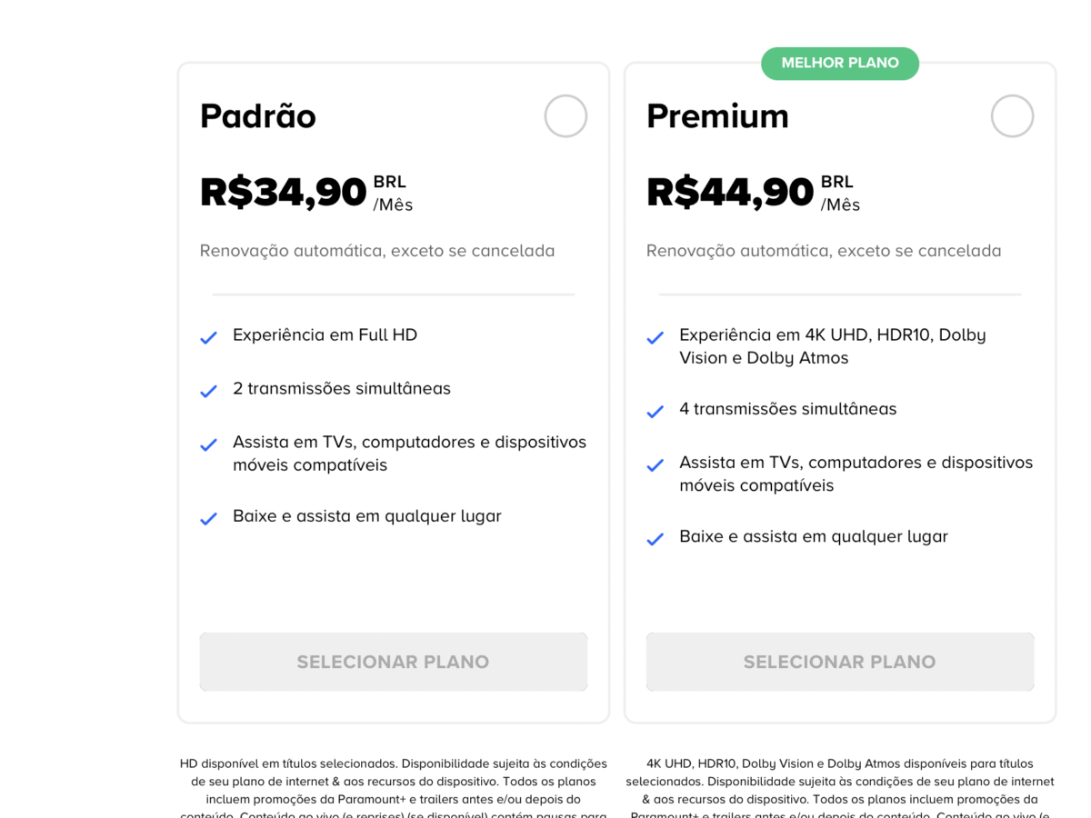 Paramount+ aumenta preços de assinaturas em até 82% no Brasil