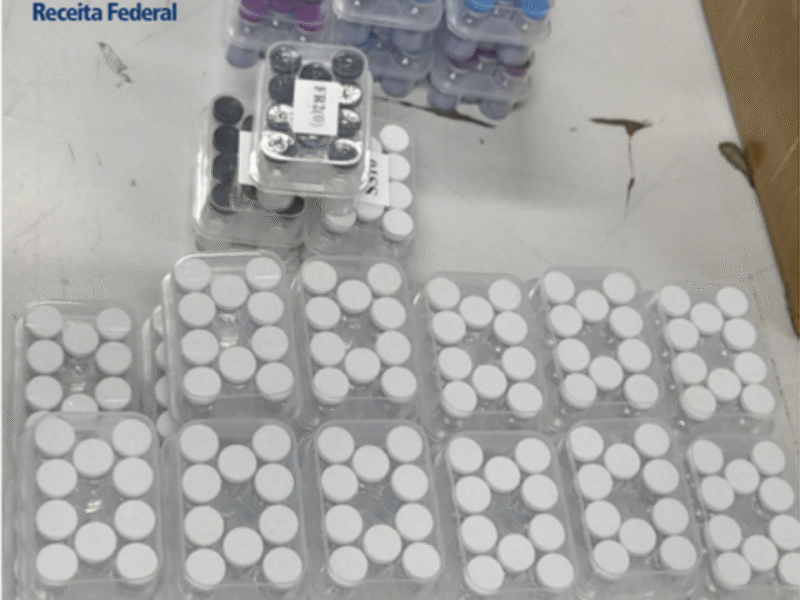 Receita apreende uma tonelada de emagrecedores em Viracopos no 1º tri